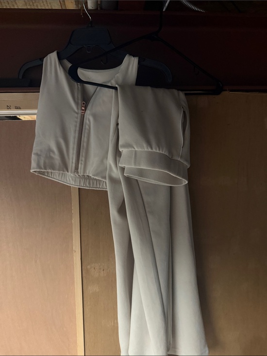 aerie Pants - aerie Cream Wide-Leg Two-Piece Jumpsuit Set